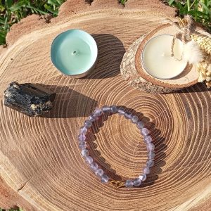 Bracelet en Améthyste – Spiritualité, Apaisement & Clarté Mentale