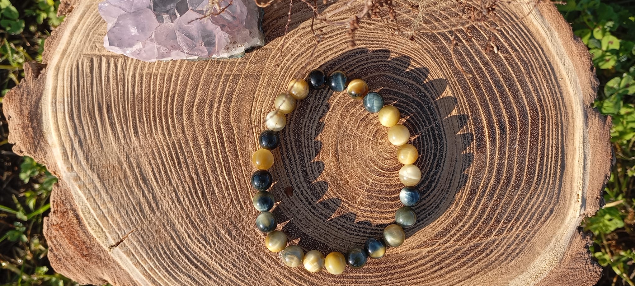 Bracelet en Œil de Tigre Fantastique – Protection, Confiance & Vitalité – Image 5