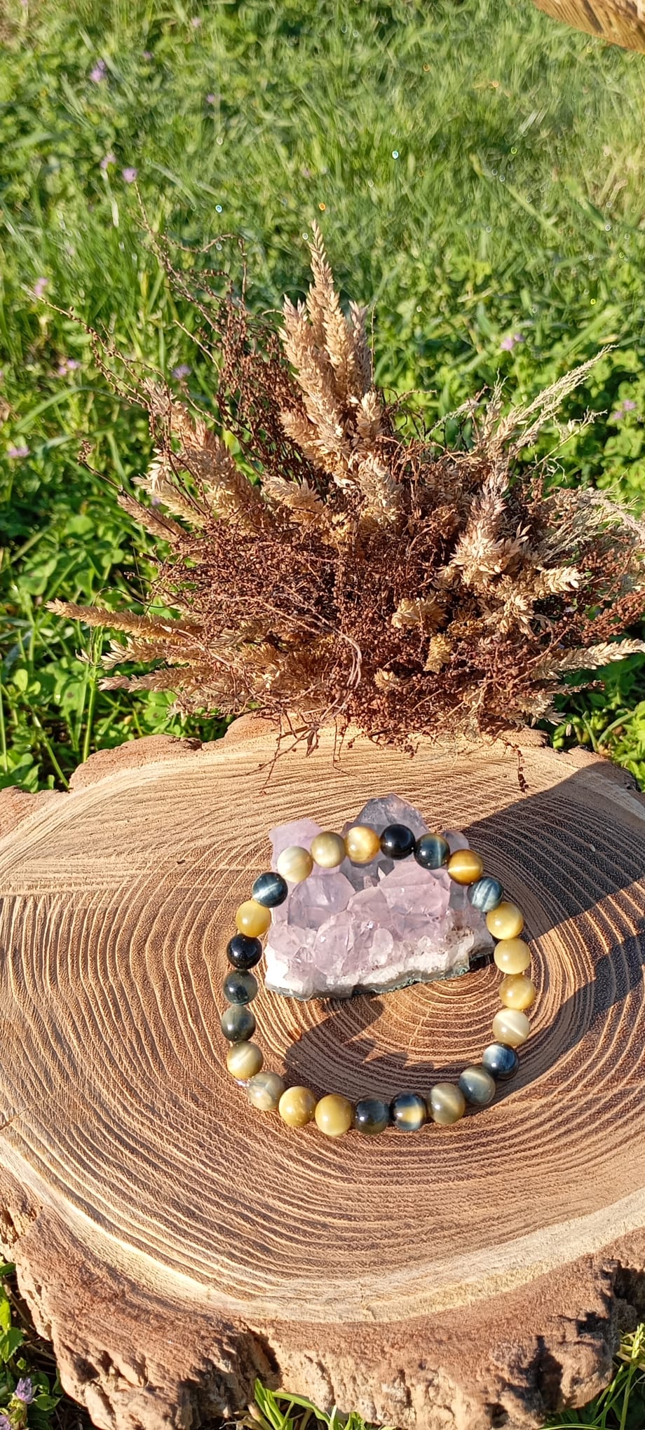 Bracelet en Œil de Tigre Fantastique – Protection, Confiance & Vitalité – Image 4